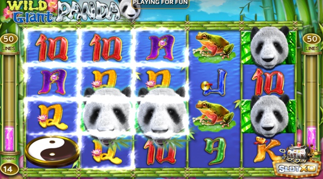 สัญลักษณ์ใน เกมสล็อต Wild Giant Panda