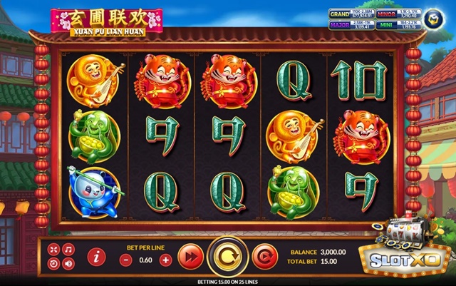 รูปแบบเกม Xuan Pu Lian Huan สล็อตเสือน้อยนำโชค