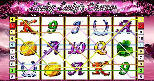 PAY LINE เกมสล็อต Lucky Lady Charm 